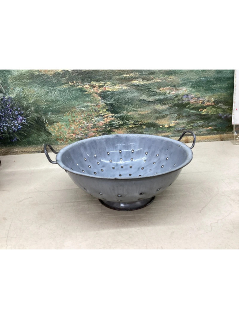 Graniteware Enamelware Colander Strainer